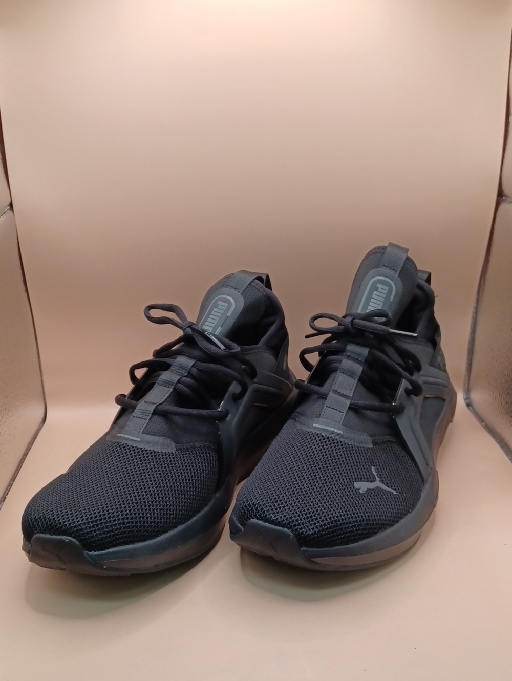 NWOB Puma Softride Enzo 5 Wide Sneakers-Black Cool/Dark Grey Men Size 11 US